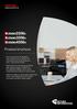 Product brochure. Five monochrome A3 systems with a speed of up to 45 ppm for businesses with demanding print, scan, copy and fax needs.
