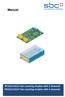 Manual: PCD2/3.H112 Fast counting module with 2 channels PCD2/3.H114 Fast counting module with 4 channels