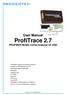 User Manual ProfiTrace 2.7 PROFIBUS Mobile Combi-Analyzer on USB