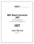 MST Batch Converter.NET