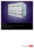 Medium Voltage Products. UniGear ZS2 36 kv, 3150A, 31.5 ka Medium voltage, arc-proof, air insulated switchgear