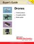 Drones. 10 latest products. 10 supplier profiles. Market update