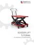 SCISSOR LIFT TUTORIAL. An Introduction to DriveWorksXpress