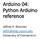 Arduino 04: Python Arduino reference. Jeffrey A. Meunier University of Connecticut