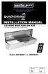 INSTALLATION MANUAL. LO SIDE BOX ADD-ON KIT For driver or passenger side configurations TRUCK STORAGE SOLUTIONS FOR THE WAY YOU WORK