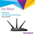 Do More. Nighthawk AC1900 Smart WiFi Router. Model R6900P