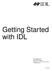 Getting Started with IDL