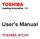 User's Manual TOSHIBA WT200
