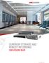 SUPERIOR STORAGE AND ROBUST RECORDING HIKVISION NVR
