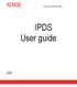 Xerox Document Services Platform. IPDS User guide