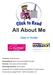 All About Me. User s Guide. Created by: AIMEE Solutions. Programming by: Mark Larson and Christopher Kempke. Narration: Vicki Larson and Dan Amundsen