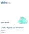 USER GUIDE. CTERA Agent for Windows. June 2016 Version 5.5