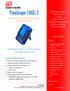 ParaScope 10GE-3. Handheld 1G Dual Port/10G Ethernet/ Fibre Channel Tester. Key Features