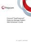 Polycom RealPresence Resource Manager System Web Scheduler s Guide