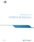 INTRODUCTION TO COMSOL Multiphysics