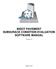 INDOT PAVEMENT SUBSURACE CONDITION EVALUATION SOFTWARE MANUAL. Version 1.0