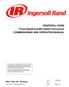 INGERSOLL RAND Fixed Speed/Variable Speed Conversion COMMISSIONING AND OPERATION MANUAL