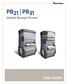 PB21 PB31. Mobile Receipt Printer. User Guide