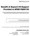 Benefit of Asynch I/O Support Provided in APAR PQ86769