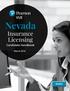 Nevada. Insurance Licensing. Candidate Handbook