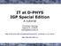 IT at D-PHYS IGP Special Edition A tutorial