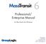 Professional/ Enterprise Manual