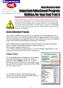 Quick Reference Guide Important Adjustment Program Utilities for Your Fast T-Jet 3