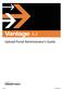 Vantage Upload Portal Administrator s Guide 6.3. Upload Portal Administrator s Guide