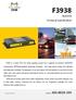F3938 is a vehicle WIFI new media operating terminal and it integrates the advanced 3G/4G/WIFI