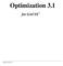 Optimization 3.1. for GAUSS TM. Aptech Systems, Inc.