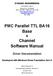 PMC Parallel TTL BA16 Base. Channel Software Manual