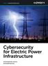 Kaspersky Industrial CyberSecurity. Cybersecurity for Electric Power Infrastructure.  #truecybersecurity