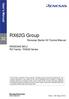 RX62G Group. User s Manual. Renesas Starter Kit Tutorial Manual. RENESAS MCU RX Family / RX600 Series. Rev.1.00 Sep 2012