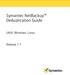 Symantec NetBackup Deduplication Guide