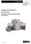 Supplement to PM WSC/WDC-1 MicroTech II for Centrifugal Compressor Water Chillers