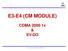 E3-E4 (CM MODULE) CDMA x & EV-DO. For internal circulation of BSNL only