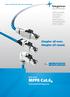MFP8 Cat.6 A Field assembly RJ45 plug series. Simpler all over. Simpler all round. Data Voice. PoE+ 500 MHz. Cat.6 A.