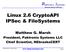 Linux 2.6 CryptoAPI IPSec & FileSystems
