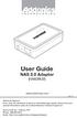 User Guide NAS 3.0 Adapter (NAS30U2)