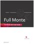 Full Monte. Full Monte 2017 User Guide. Full Monte User Guide 3.18