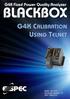Figure I: G4K BLACKBOX Fixed Power Quality Analyzer Calibration