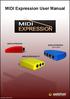 MIDI Expression User Manual