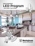 2016 EXPANDED. LED Program...see what's new inside!