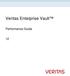 Veritas Enterprise Vault. Performance Guide