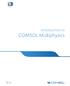 INTRODUCTION TO COMSOL Multiphysics