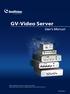 GV-Video Server. User's Manual