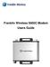 Franklin Wireless S600C Modem Users Guide
