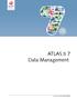 ATLAS.ti 7 Data Management