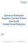 Spectrum Enterprise Anywhere Connect iphone User Guide Hosted Voice Enterprise