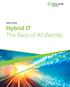 Hybrid IT The Best of All Worlds